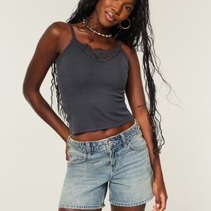 Hollister Andi low rise baggy shorts